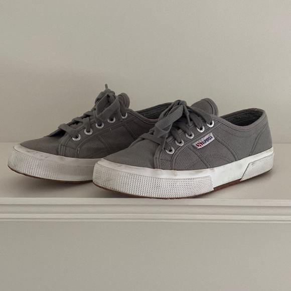 Superga Gray Sneakers - Picture 1 of 5